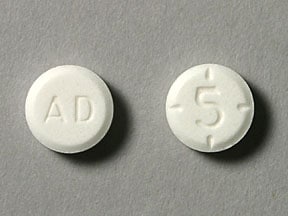 Imprint AD 5 - Adderall 5 mg