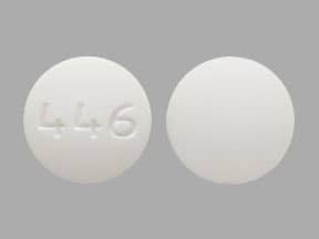 Image 1 - Imprint 446 - carisoprodol 350 mg