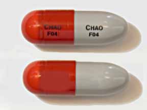 Imprint CHAO F04 CHAO F04 - cycloserine 250 mg
