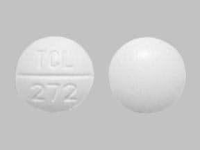 Pill Finder: TCL 272 White Round - Medicine.com