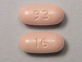Imprint 93 16 - nabumetone 750 mg