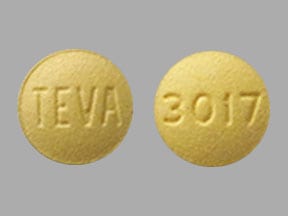 Imprint TEVA 3017 - tadalafil 5 mg