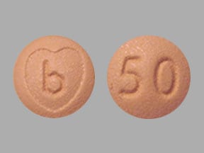 Image 1 - Imprint b 50 - bisoprolol/hydrochlorothiazide 5 mg / 6.25 mg