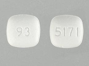 Imprint 93 5171 - alendronate 70 mg