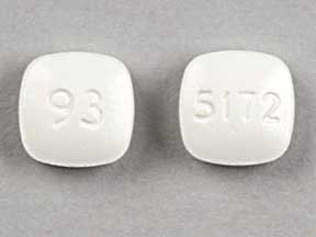 Imprint 93 5172 - alendronate 35 mg