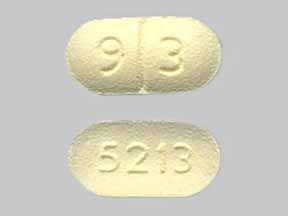 Image 1 - Imprint 9 3 5213 - hydrochlorothiazide/moexipril 12.5 mg / 7.5 mg
