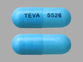 Imprint TEVA 5526 - atazanavir 150 mg