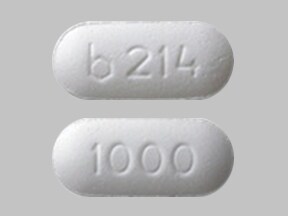 Image 1 - Imprint b 214 1000 - niacin 1000 mg