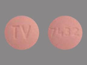 Imprint TV 7432 - valsartan 80 mg