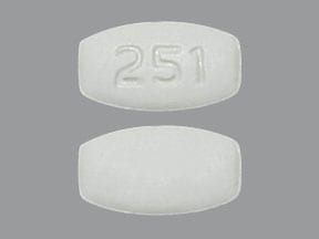 Imprint 251 - aripiprazole 2 mg