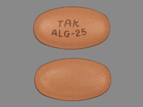 Imprint TAK ALG-25 - Nesina 25 mg