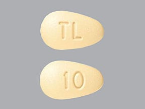 Imprint TL 10 - Trintellix 10 mg