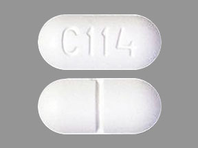 Image 1 - Imprint C 114 - acetaminophen/hydrocodone 300 mg / 5 mg