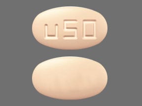 Image 1 - Imprint u50 - Briviact 50 mg