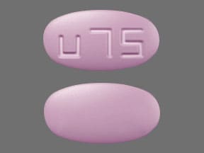 Imprint u75 - Briviact 75 mg