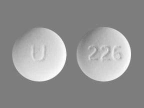 Image 1 - Empreinte U 226 -. métronidazole 250 mg