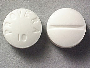 Imprint PROVERA 10 - Provera 10 mg