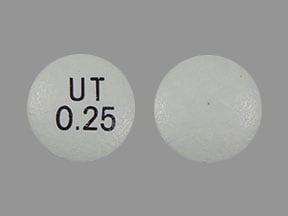 Imprint UT 0.25 - Orenitram 0.25 mg