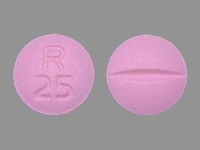 Image 1 - Imprint R 25 - metoprolol 25 mg