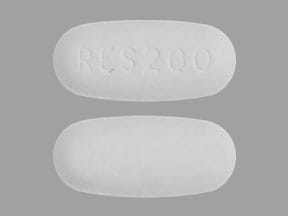 Imprint RES200 - Rescriptor 200 mg