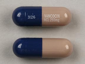 Imprint 3126 VANCOCIN HCL 250mg - Vancocin 250 mg