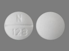 Image 1 - Imprint N 128 - methadone 10 mg