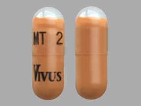 Imprint MT 2 VIVUS - Pancreaze 2,600 USP units of lipase; 6,200 USP units of protease; 10,850 USP units of amylase