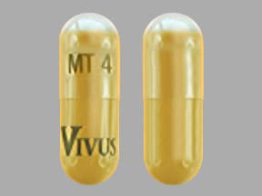 Imprint MT 4 VIVUS - Pancreaze 4,200 USP units of lipase; 14,200 USP units of protease; 24,600 USP units of amylase