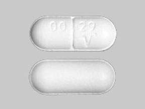 Image 1 - Imprint 0029V - Q-Pap Extra Strength 500 mg