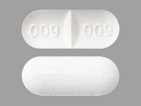 Imprint 009 009 - aminocaproic acid 1000 mg