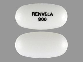 Imprint RENVELA 800 - sevelamer 800 mg