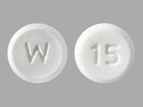 Imprint W 15 - pioglitazone 15 mg (base)