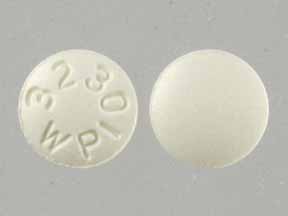 Imprint 3230 WPI - meloxicam 7.5 mg