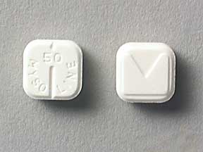 Image 1 - Imprint MYSOLINE 50 M - primidone 50 mg