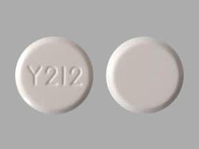 Pill Finder: Y212 White Round - Medicine.com
