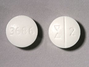 Imprint Logo 2 3686 - doxazosin 2 mg