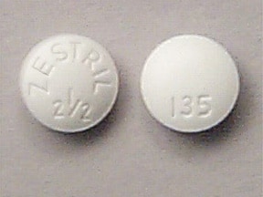 Image 1 - Imprint ZESTRIL 2 1/2 135 - Zestril 2.5 mg