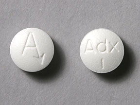 Imprint Adx 1 A - Arimidex 1 mg