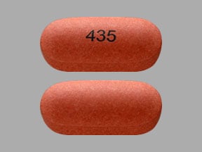 Imprint 435 - mesalamine 800 mg