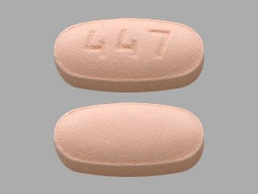 Image 1 - Imprint 447 - bosentan 125 mg