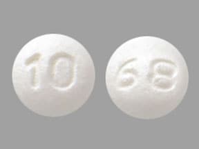 Imprint 10 68 - vardenafil 2.5 mg