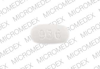 Imprint MRK 936 - Fosamax 10 mg