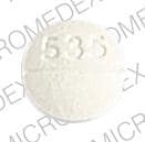 Imprint 535 LOGO - pindolol 10 MG