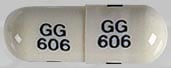 Image 1 - Imprint GG 606 GG 606 - hydrochlorothiazide/triamterene 25 mg  / 37.5 mg