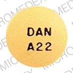 Imprint DAN A22 - ranitidine 150 mg