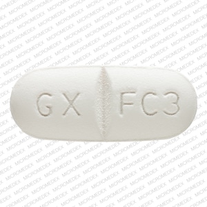 Image 1 - Imprint GXFC3 - Combivir 150 mg / 300 mg
