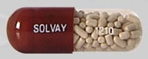 Imprint SOLVAY 1210 - Creon 33,200 units amylase; 10,000 units lipase; 37,500 units protease