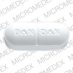 Imprint 5382 DAN DAN - methocarbamol 750 mg