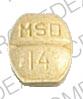 Image 1 - Imprint VASOTEC MSD 14 - Vasotec 2.5 mg