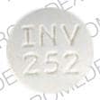 Imprint INV 252 - cyclobenzaprine 10 mg